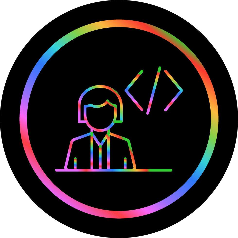 Programmer Vector Icon