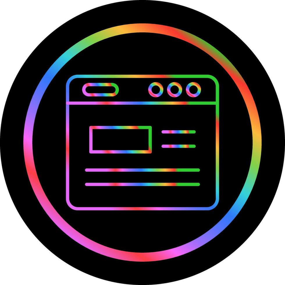Web Vector Icon