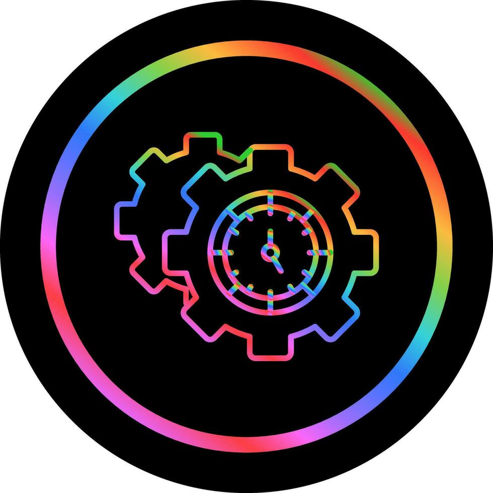 icono de vector de gestión de tiempo