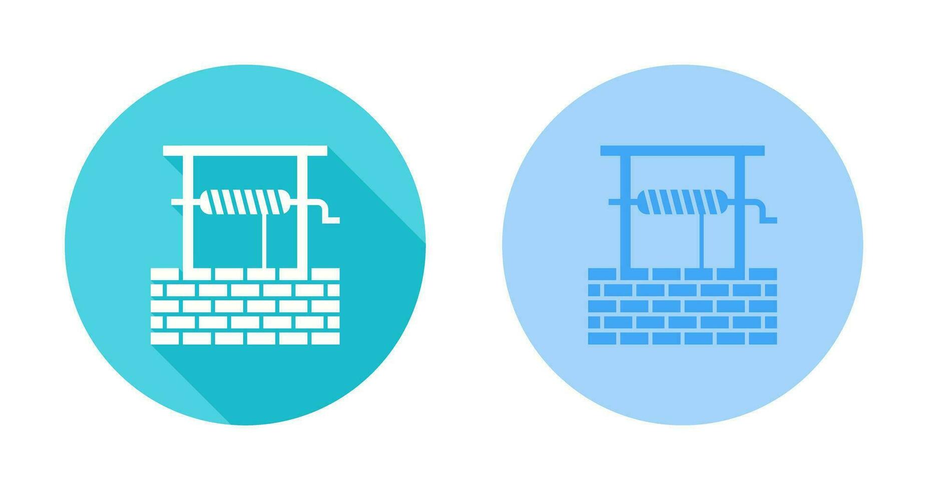 Water Well Vector Icon