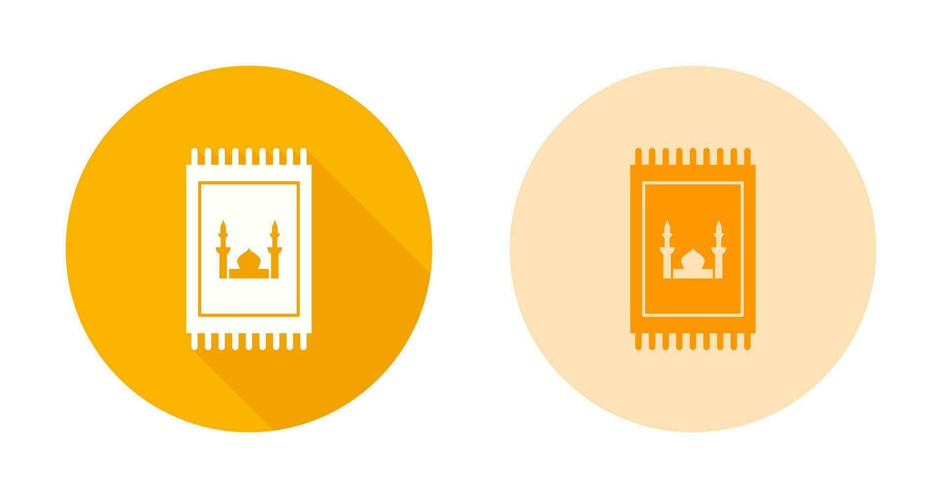 Prayer Rug Vector Icon