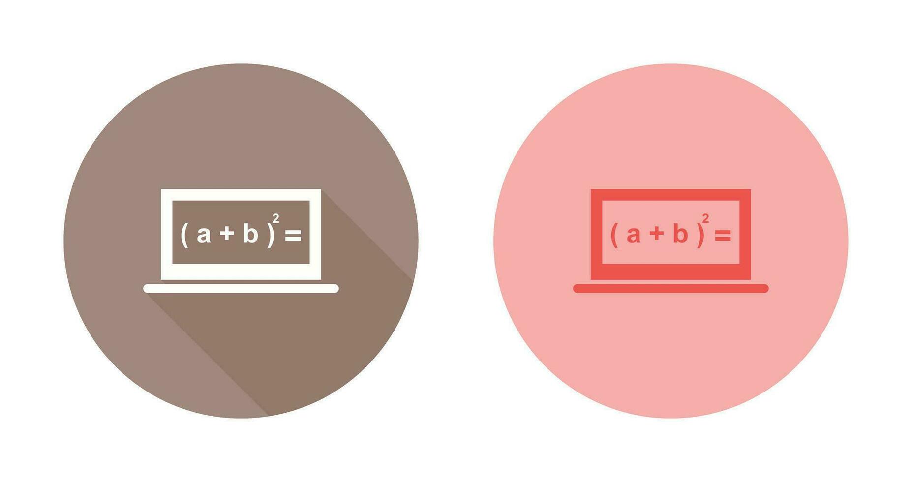 Online Formula Vector Icon