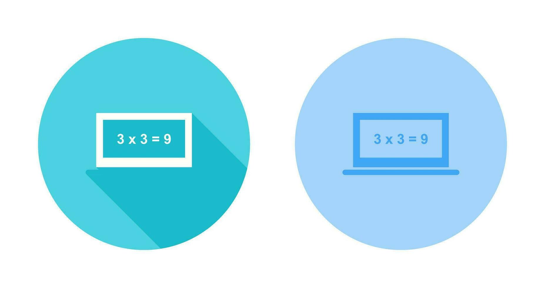 Online Calculation Vector Icon