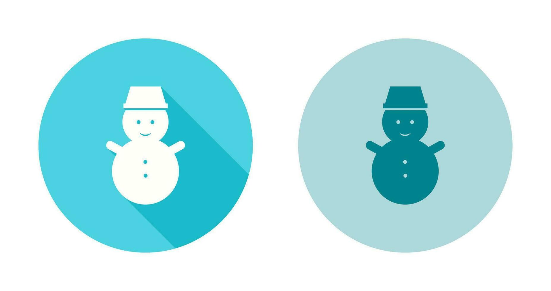 Snowman Vector Icon