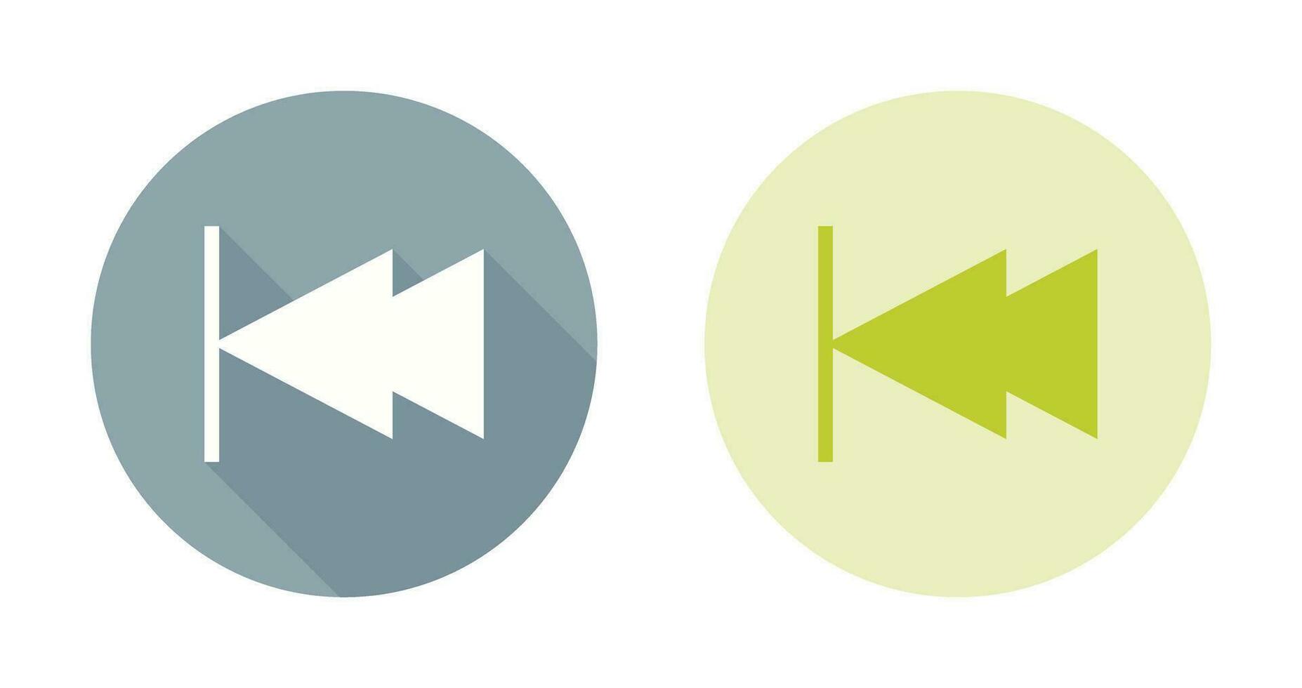 Move to Start Vector Icon