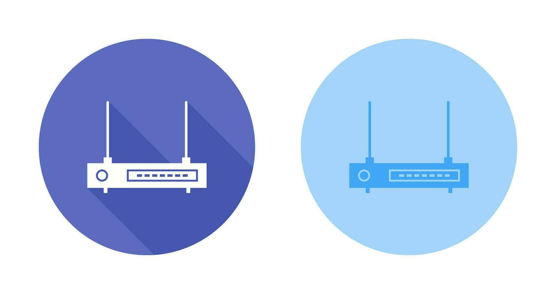 icono de vector de enrutador wifi