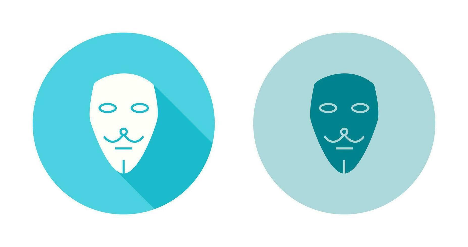 Two Masks Vector Icon