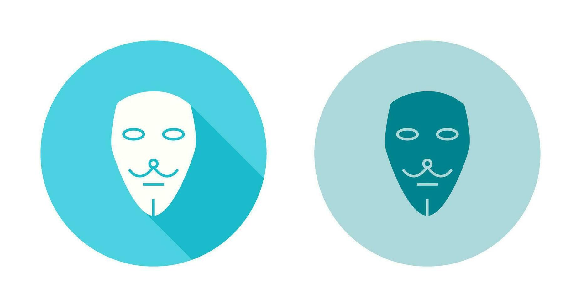 Two Masks Vector Icon