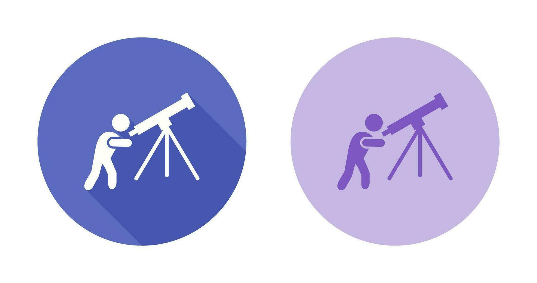 Adjusting Telescope Vector Icon