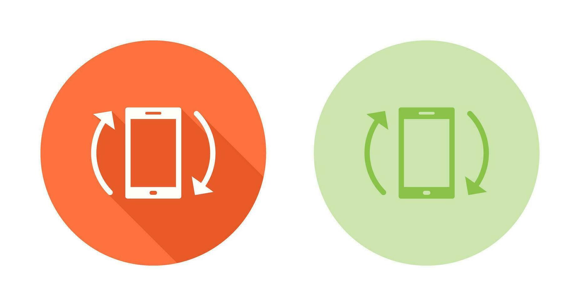 Auto rotation Vector Icon