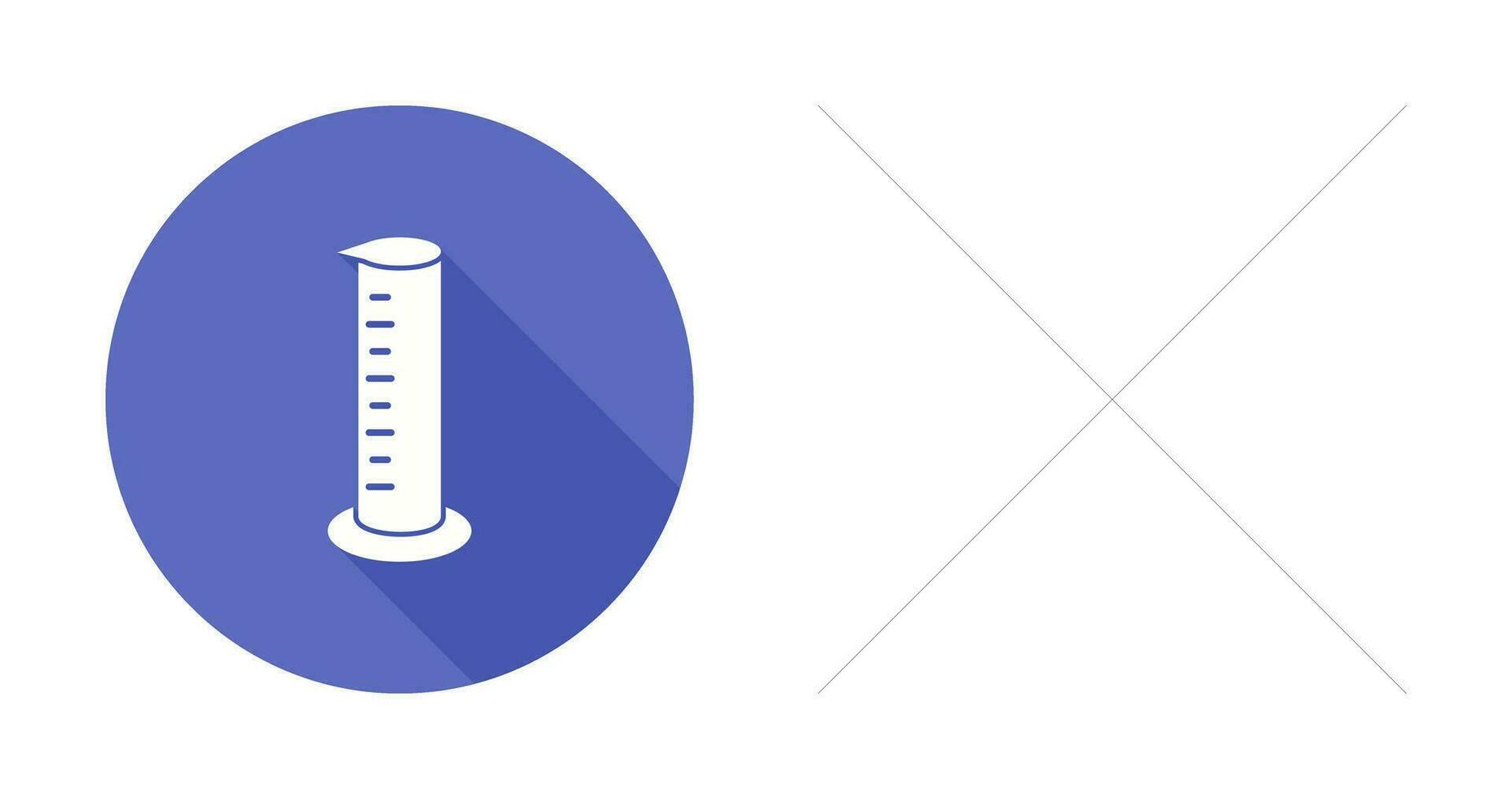 Graduated Cylinders Vector Icon