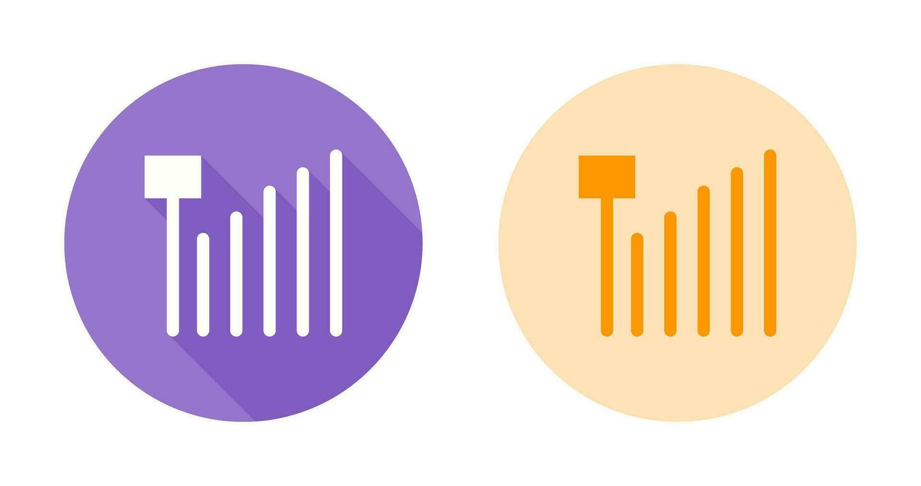 Mobile Signal Strength Vector Icon