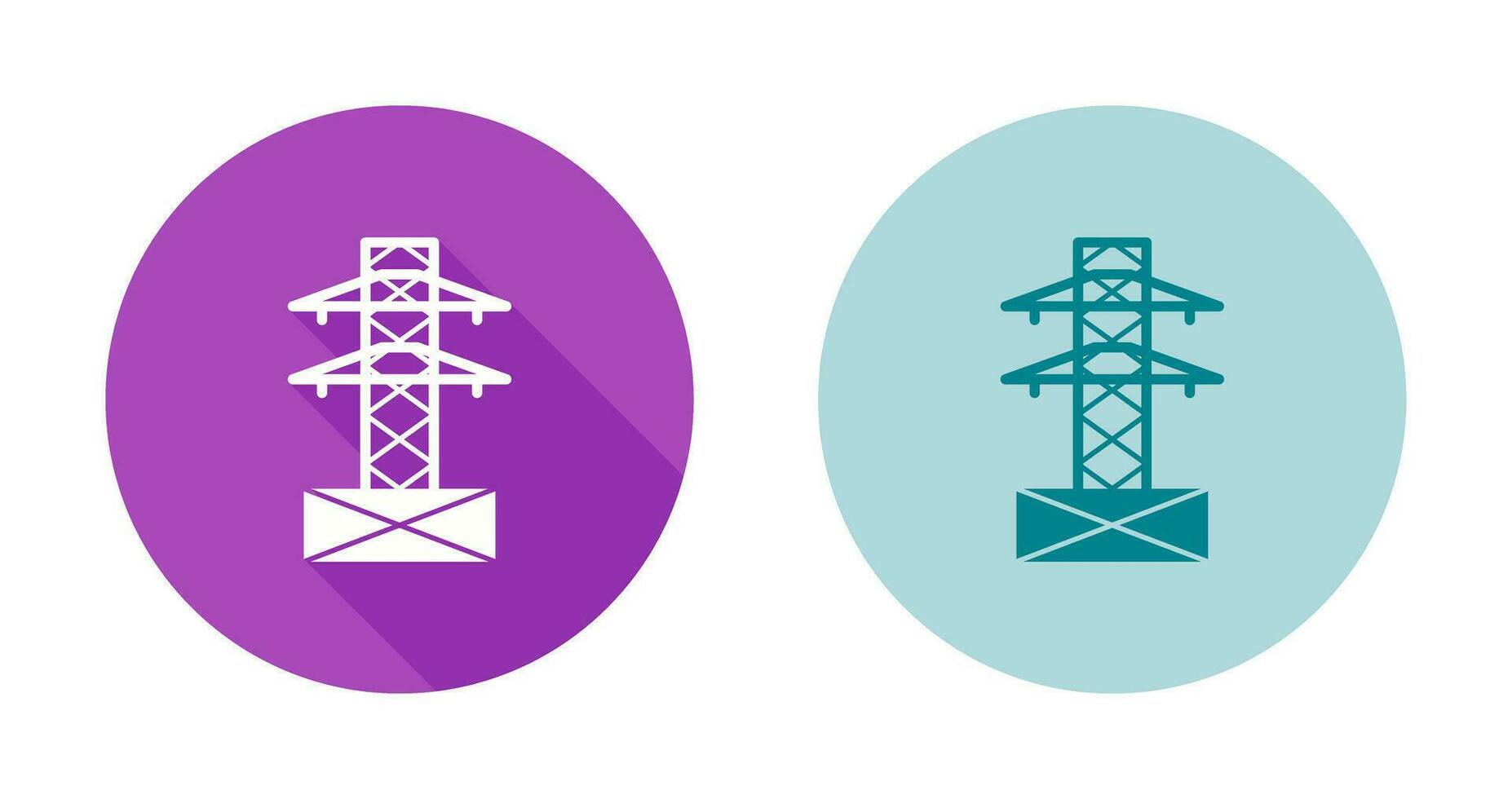 Electricity Tower Vector Icon