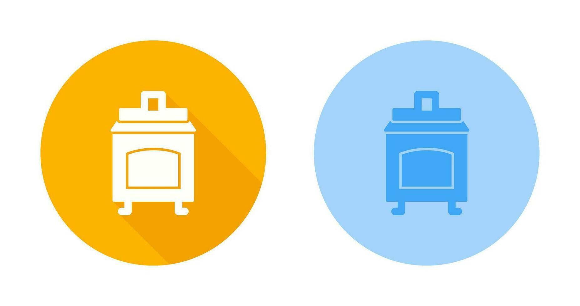 Coal Furnace Vector Icon