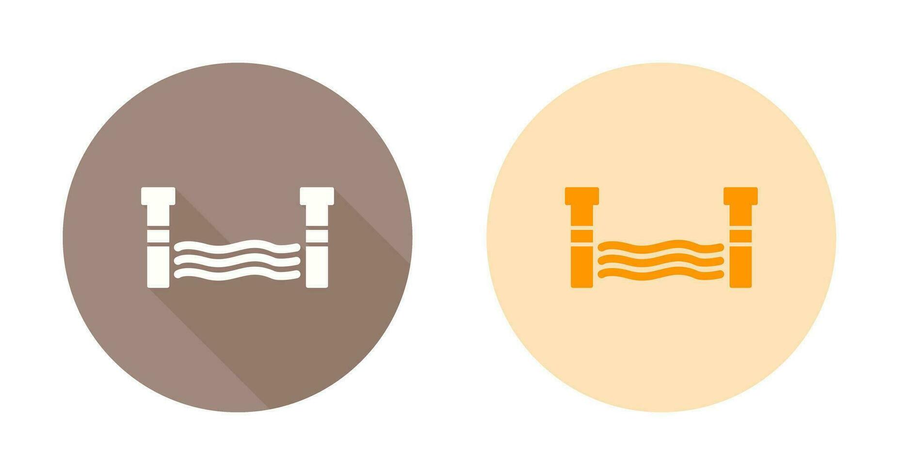 Water Dam Vector Icon