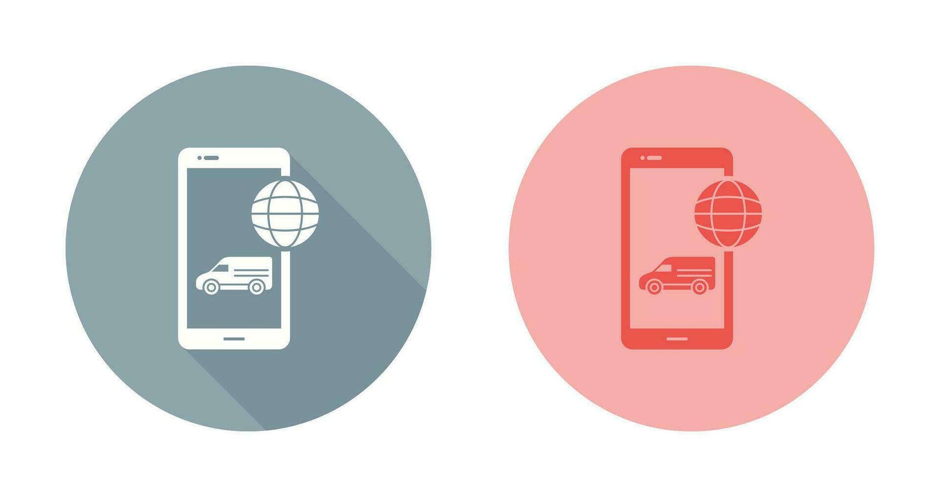 Online Logistics Vector Icon