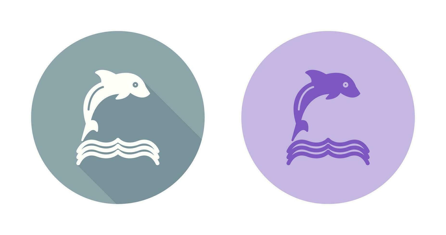 Dolphin Vector Icon