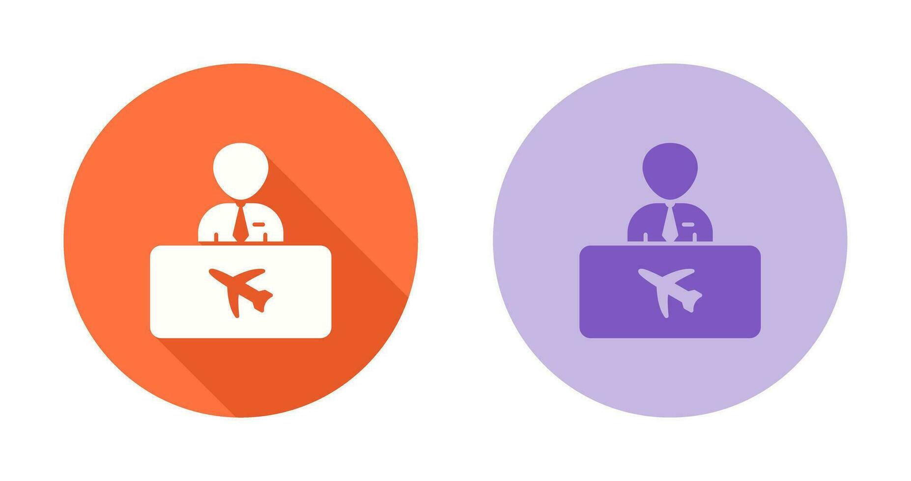 Flight Information Vector Icon
