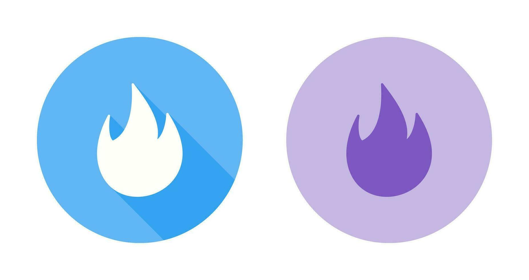 icono de vector de fuego