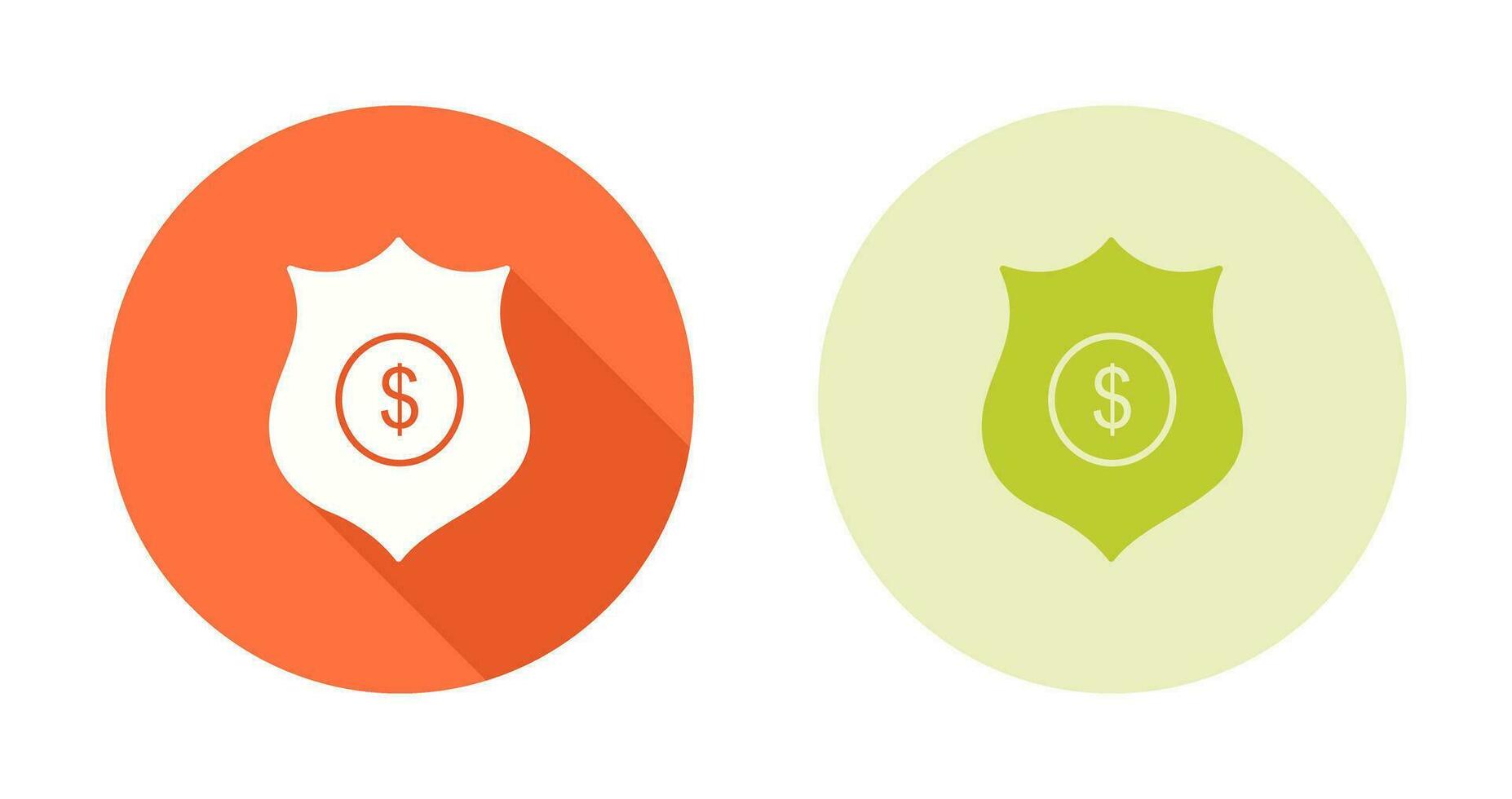 Dollar Badge Vector Icon