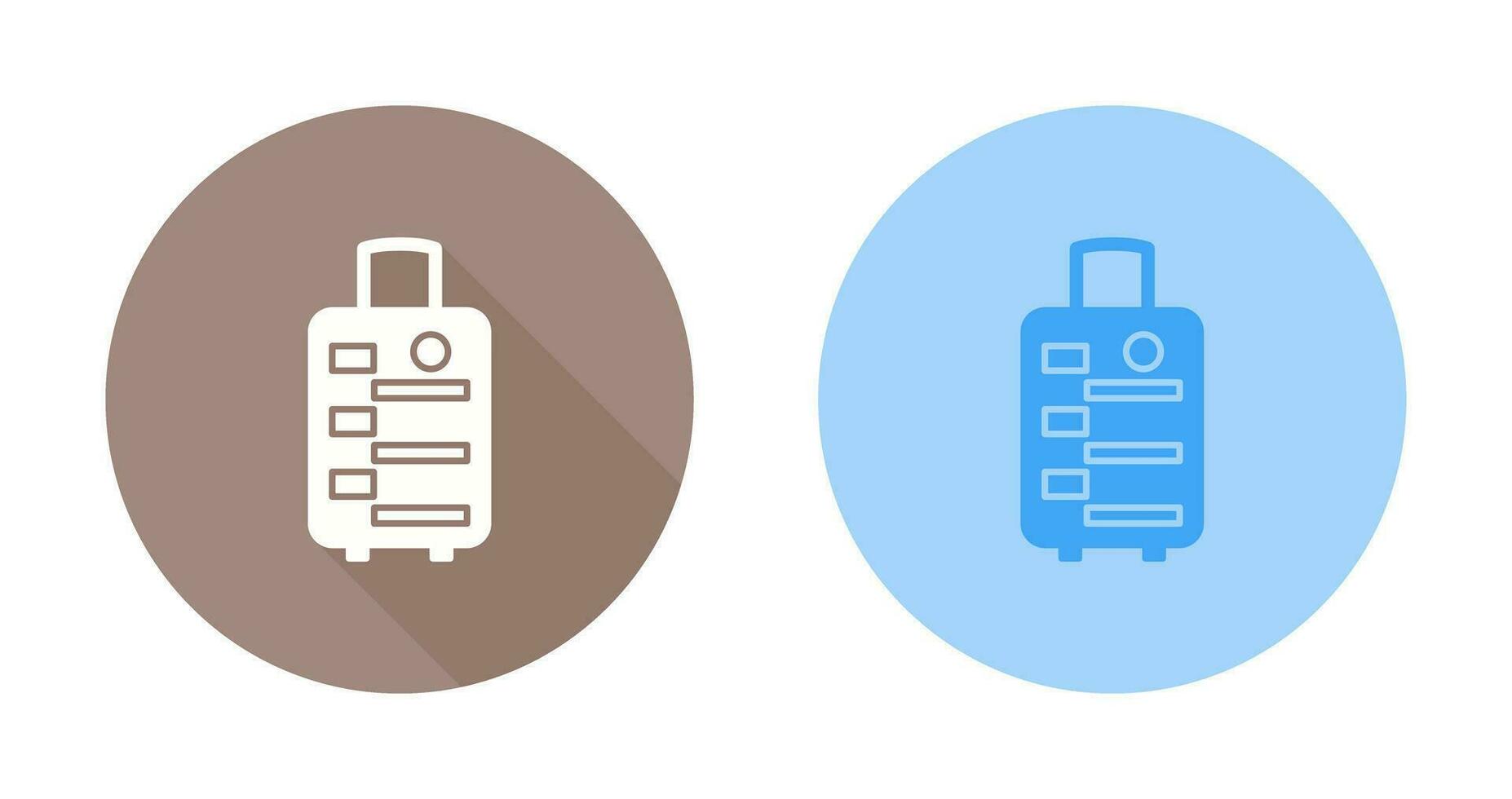 Luggage Bag Vector Icon