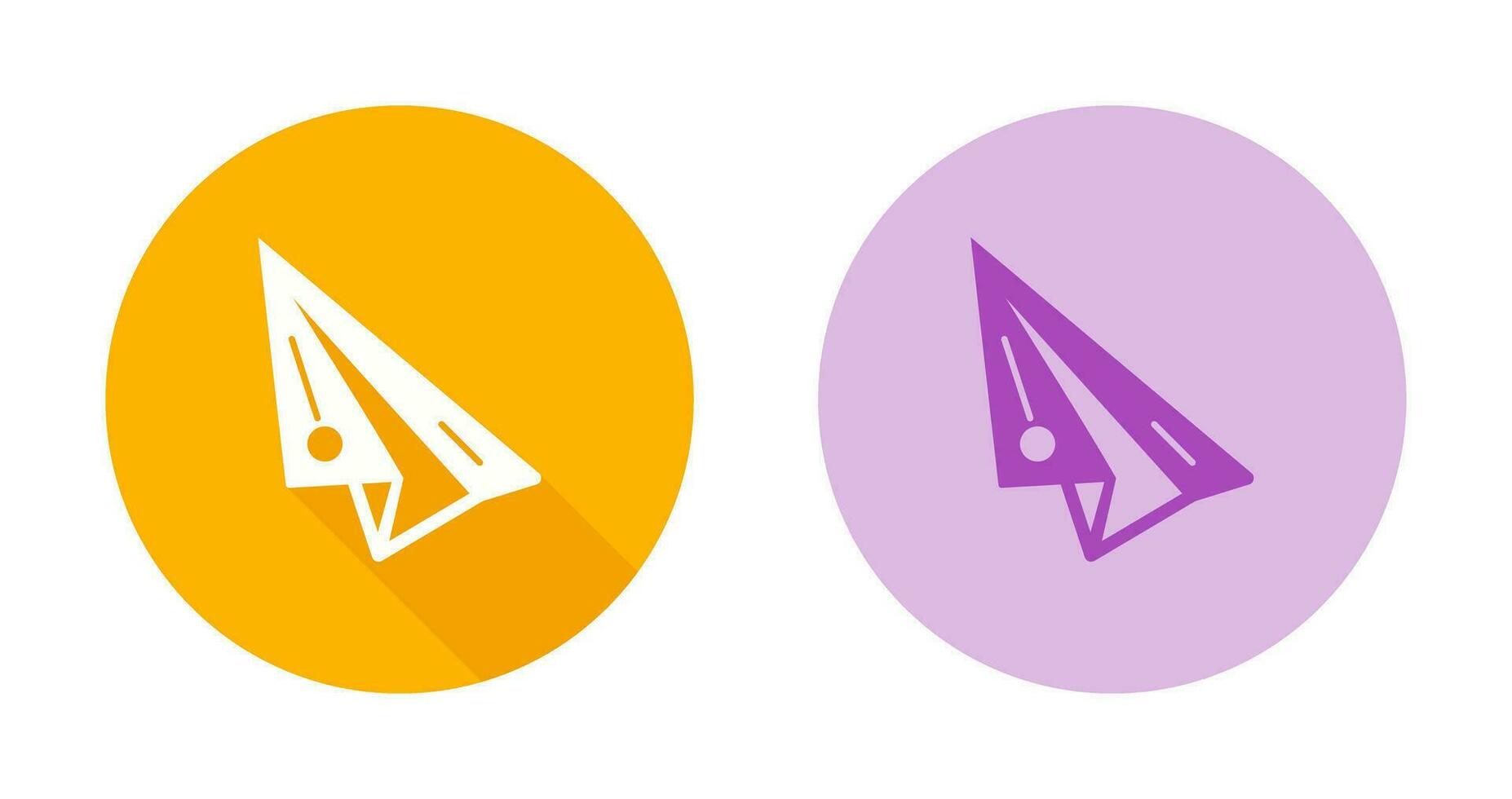 Paper Plane Vector Icon