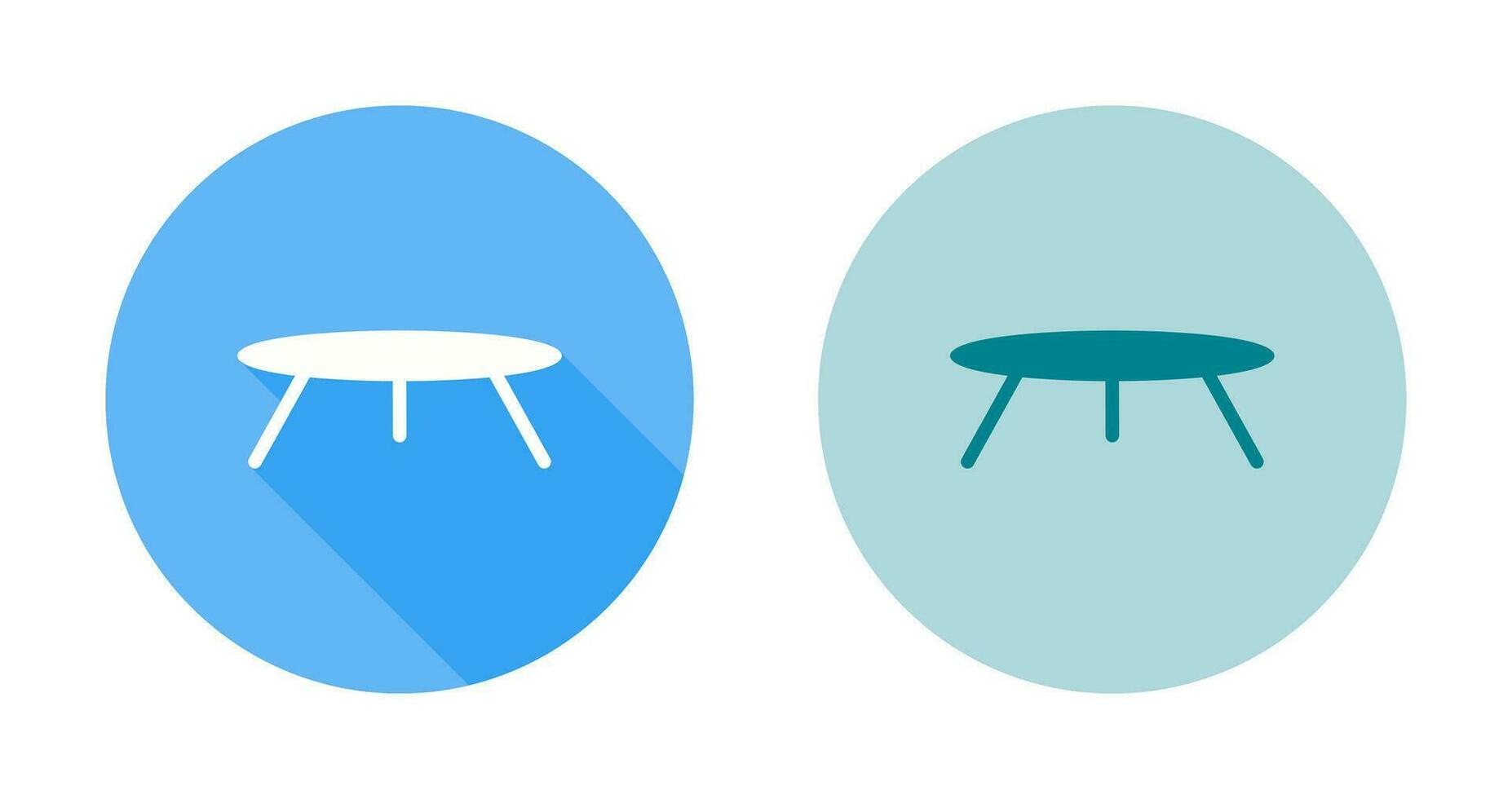 Small Table Vector Icon