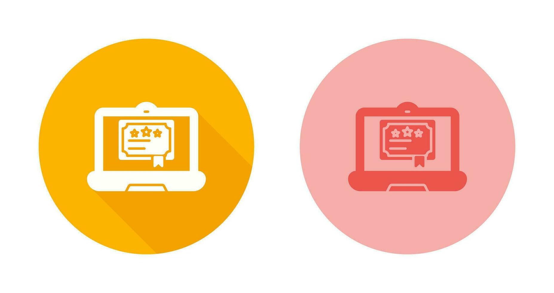 Digital Certificate Vector Icon