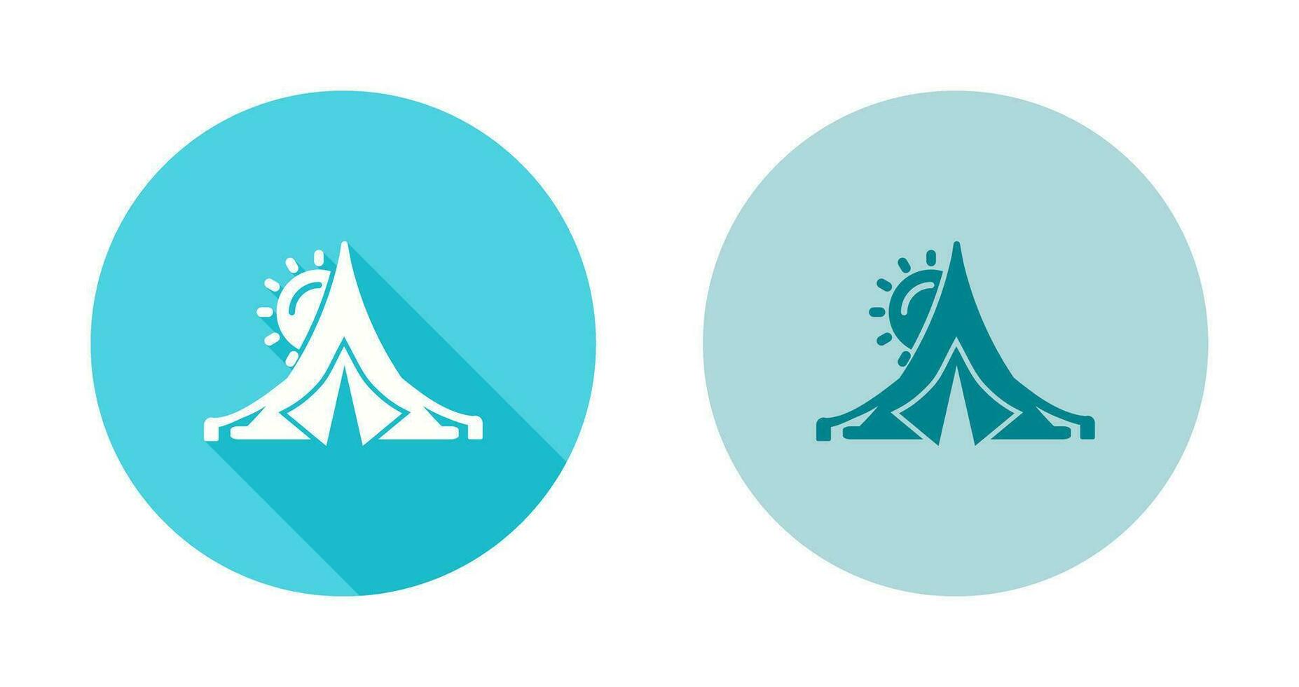 Tent Vector Icon