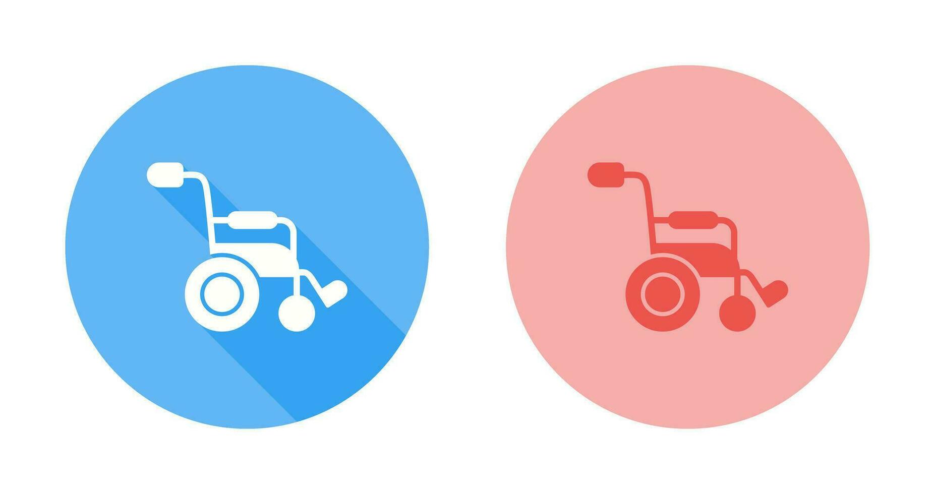 Wheel Chair Vector Icon
