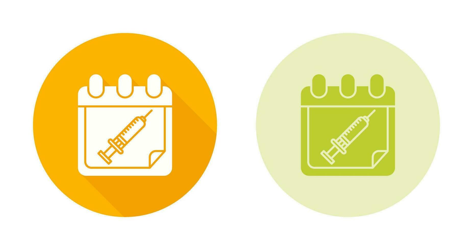 Vaccine Time Vector Icon