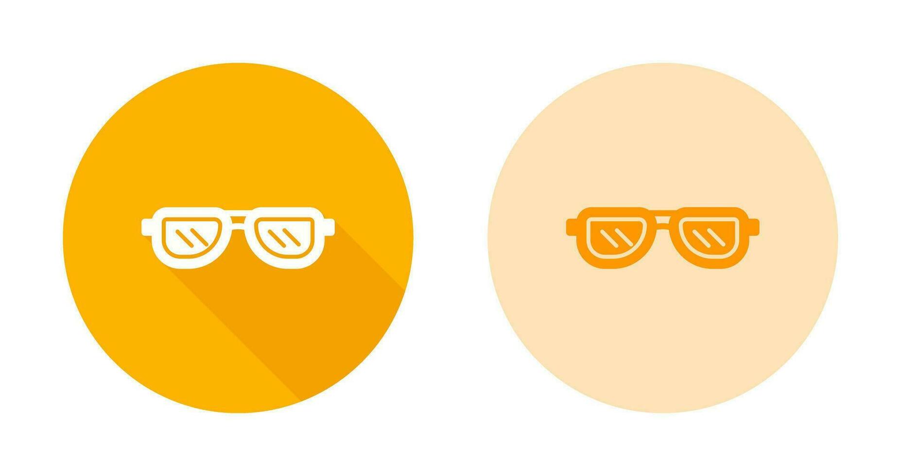 icono de vector de gafas