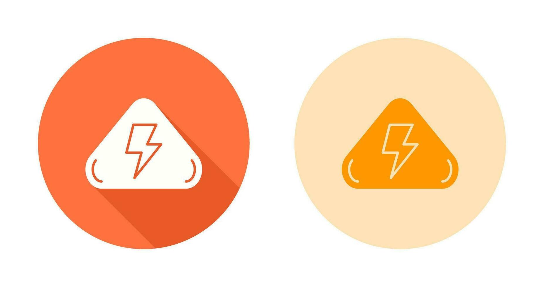 Electrical Hazard Vector Icon