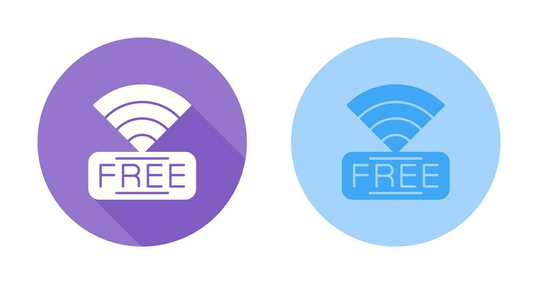 icono de vector wifi gratis