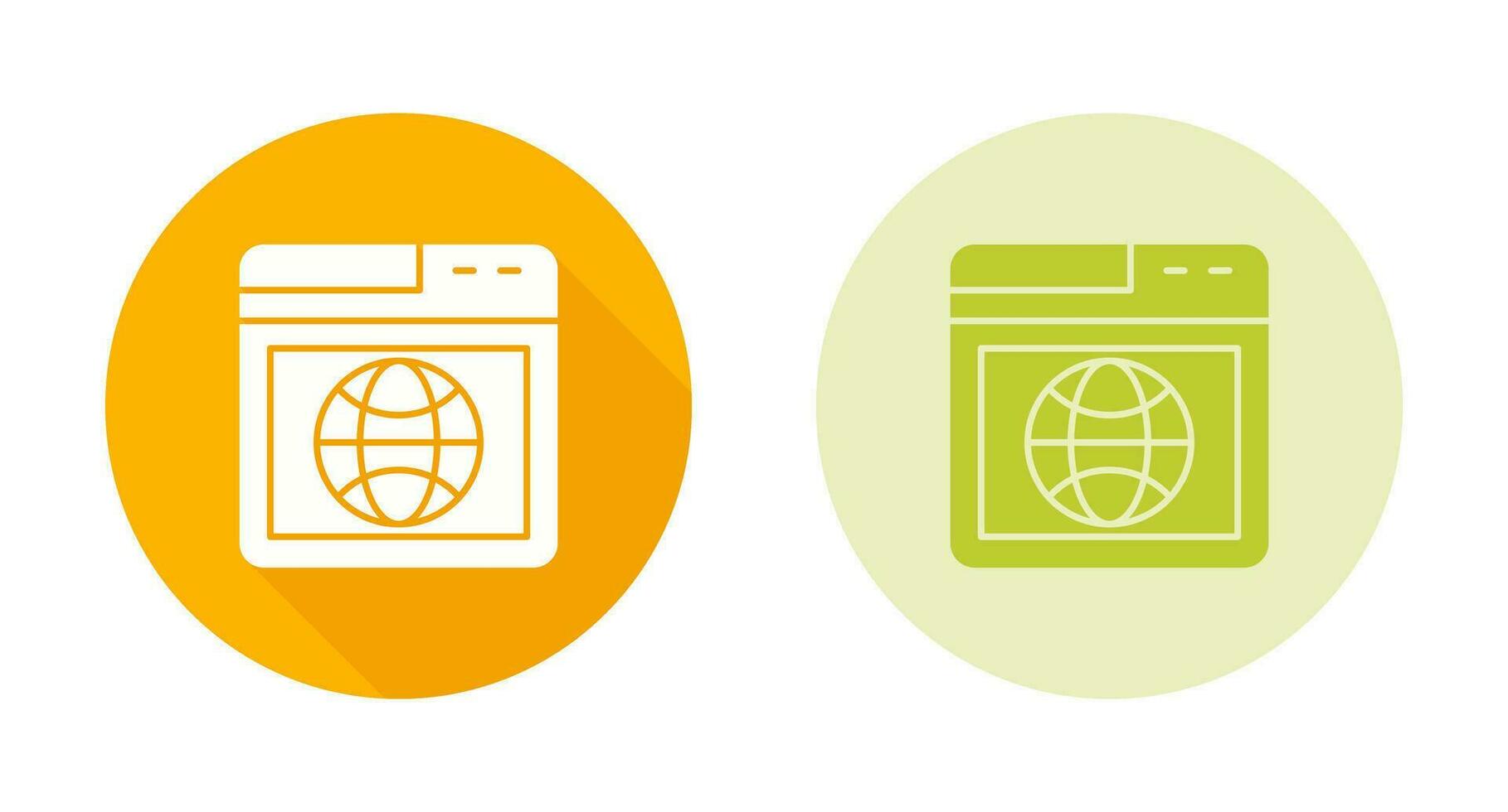 Web Browser Vector Icon