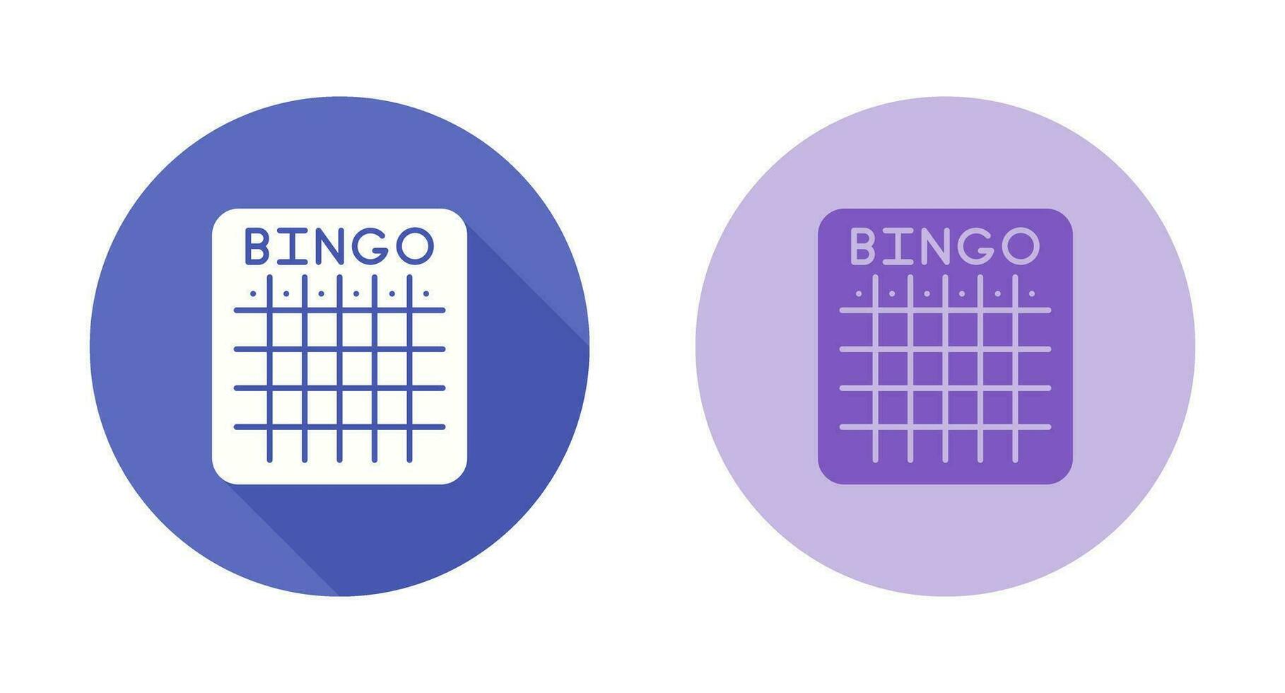 icono de vector de bingo