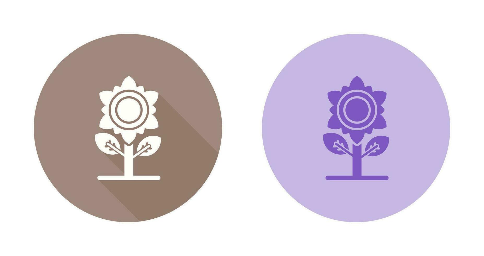 Sunflower Vector Icon