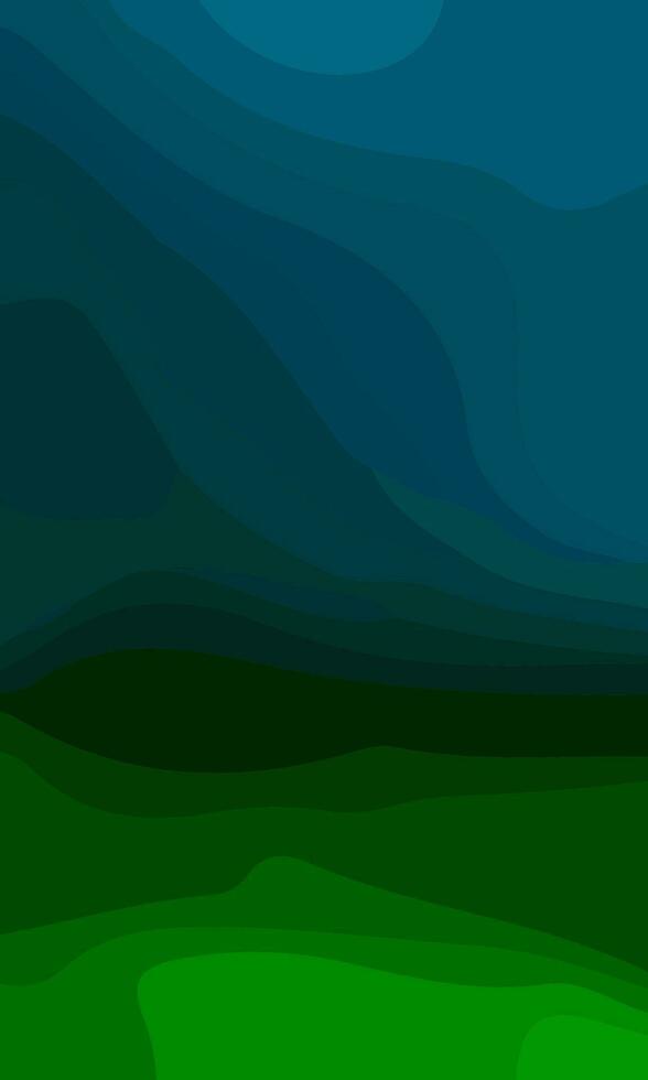 Aesthetic green abstract background with copy space area. Suitable for poster and banner vector