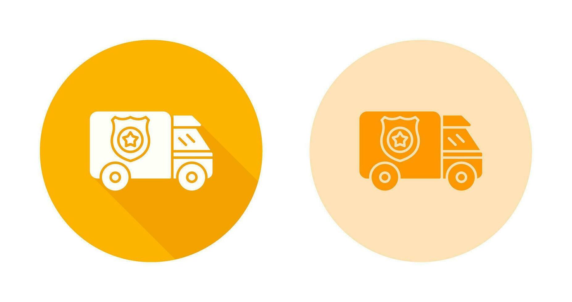 Police Van Vector Icon