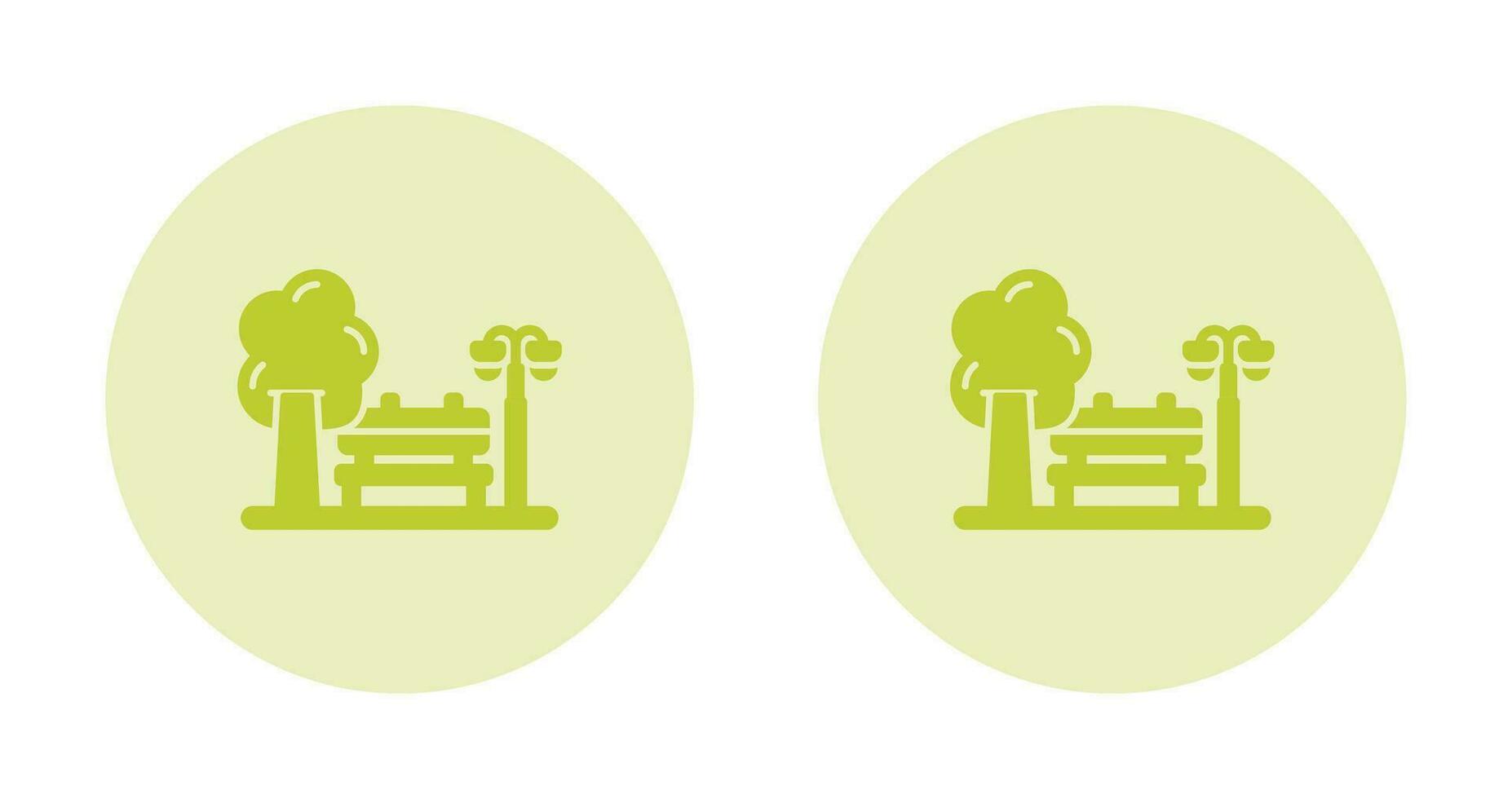 Park Vector Icon