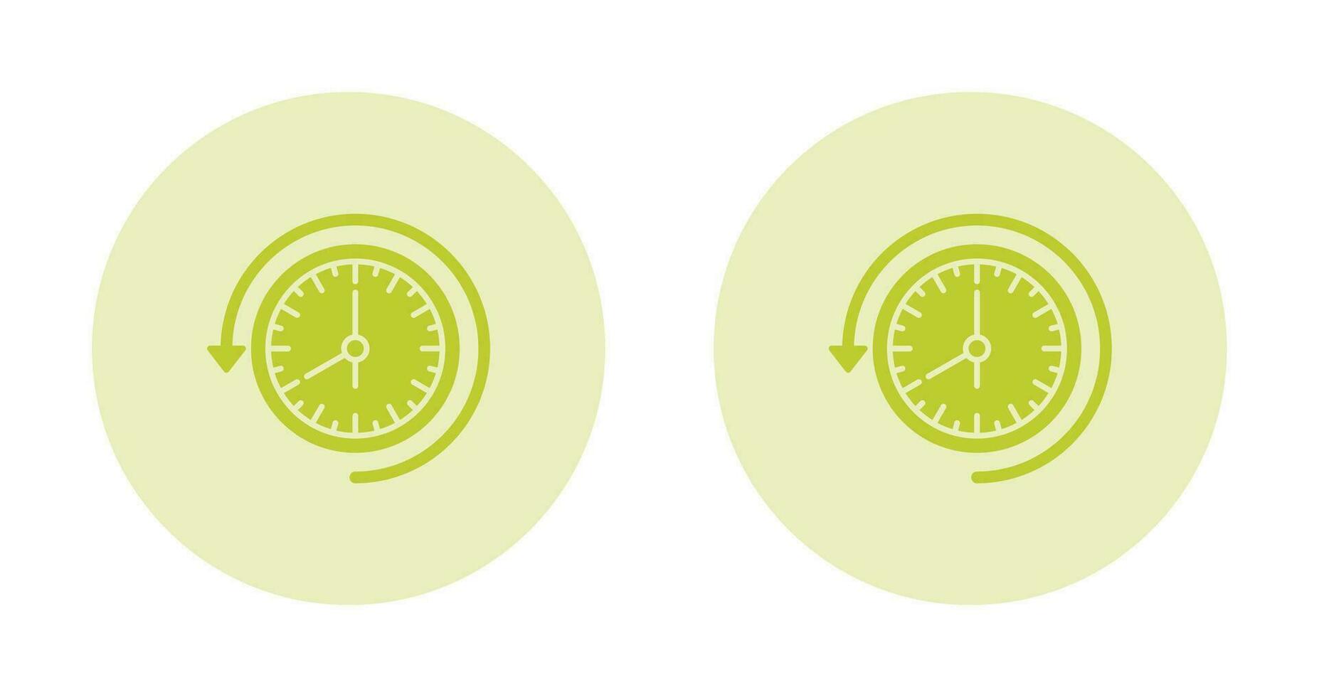 Past Time Vector Icon