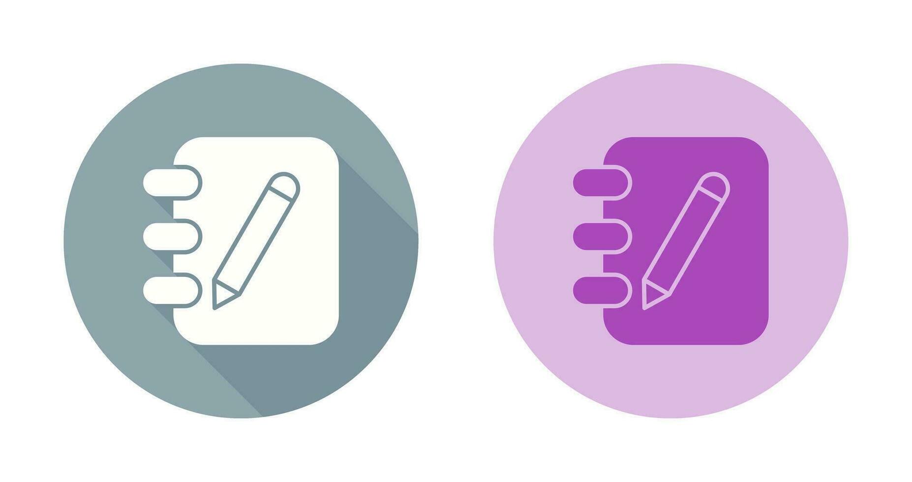 Notebook Vector Icon