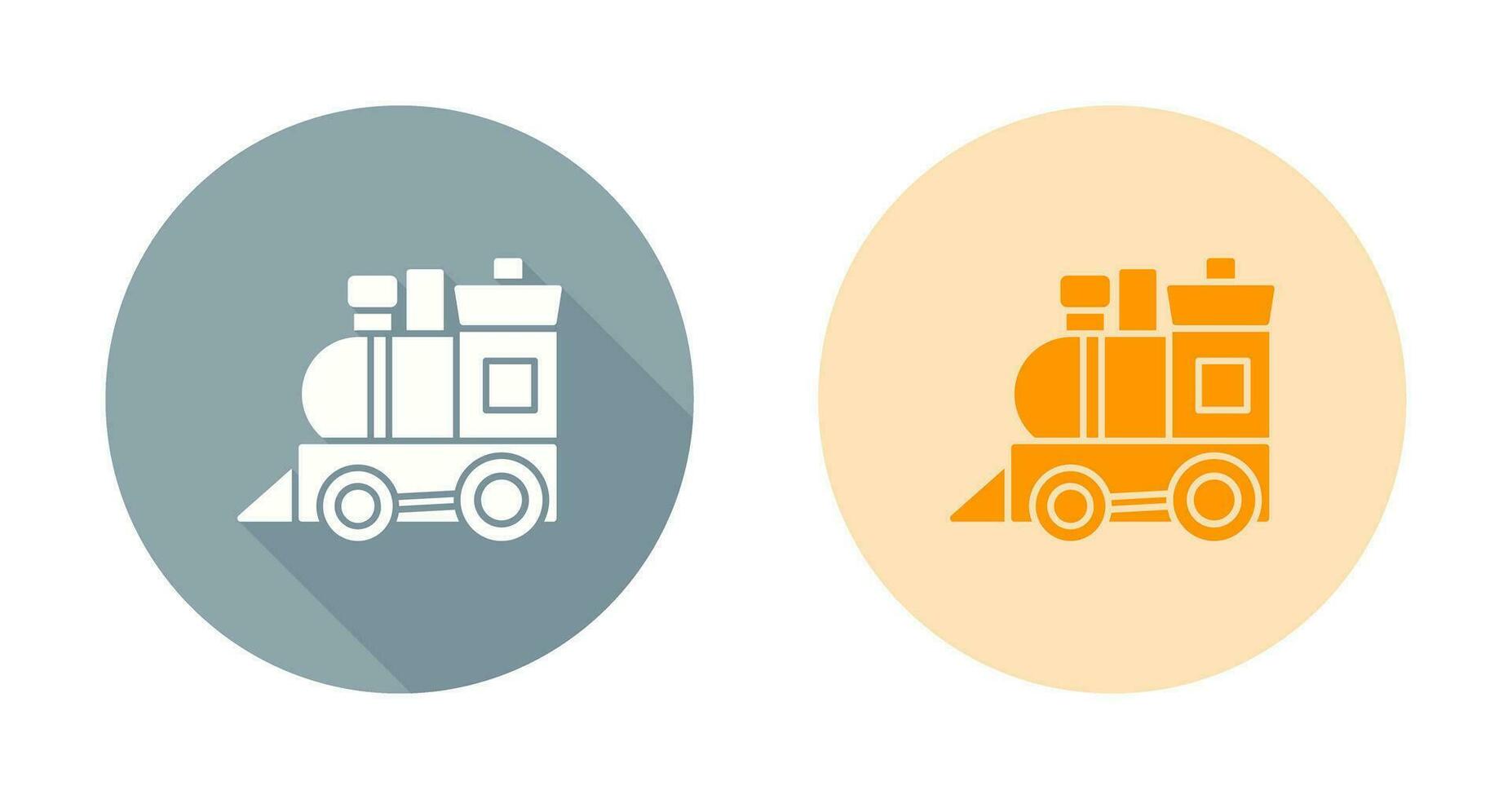 Toy Train Vector Icon