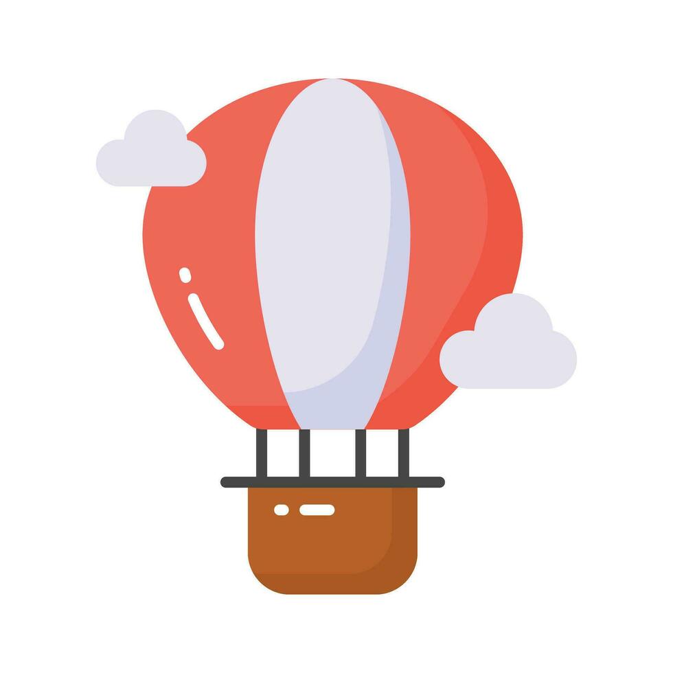 creativamente diseñado vector de caliente aire globo, disfrutar el aventuras de caliente aire en globo