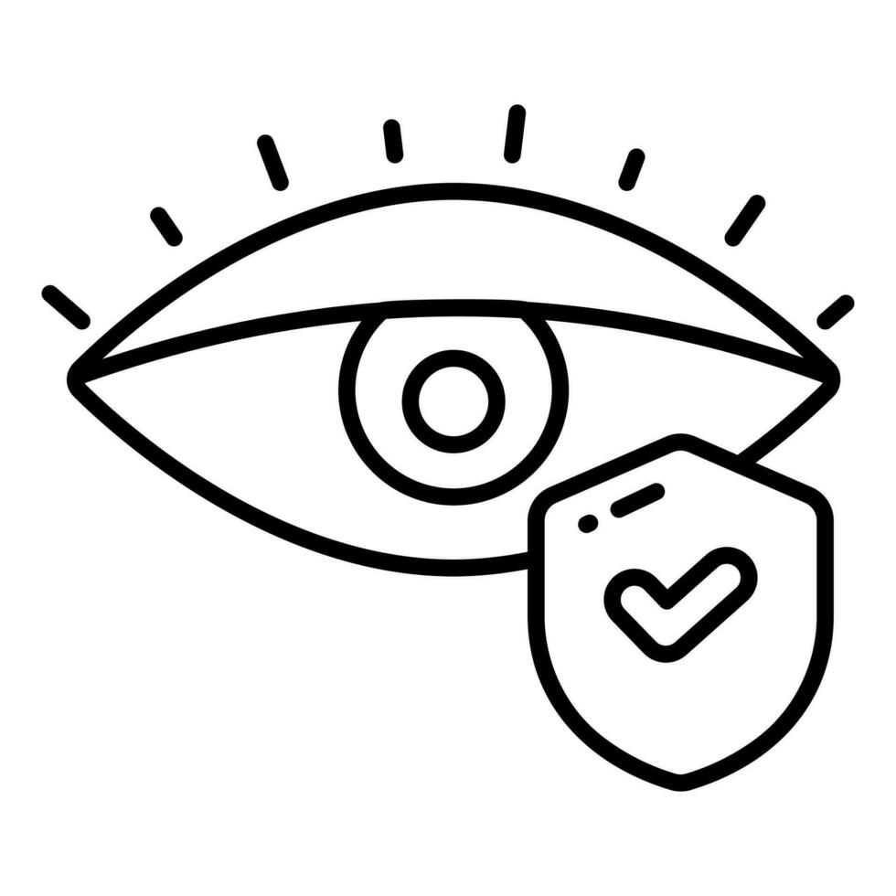 ojo cuidado icono, oftalmología vector diseño aislado en blanco antecedentes