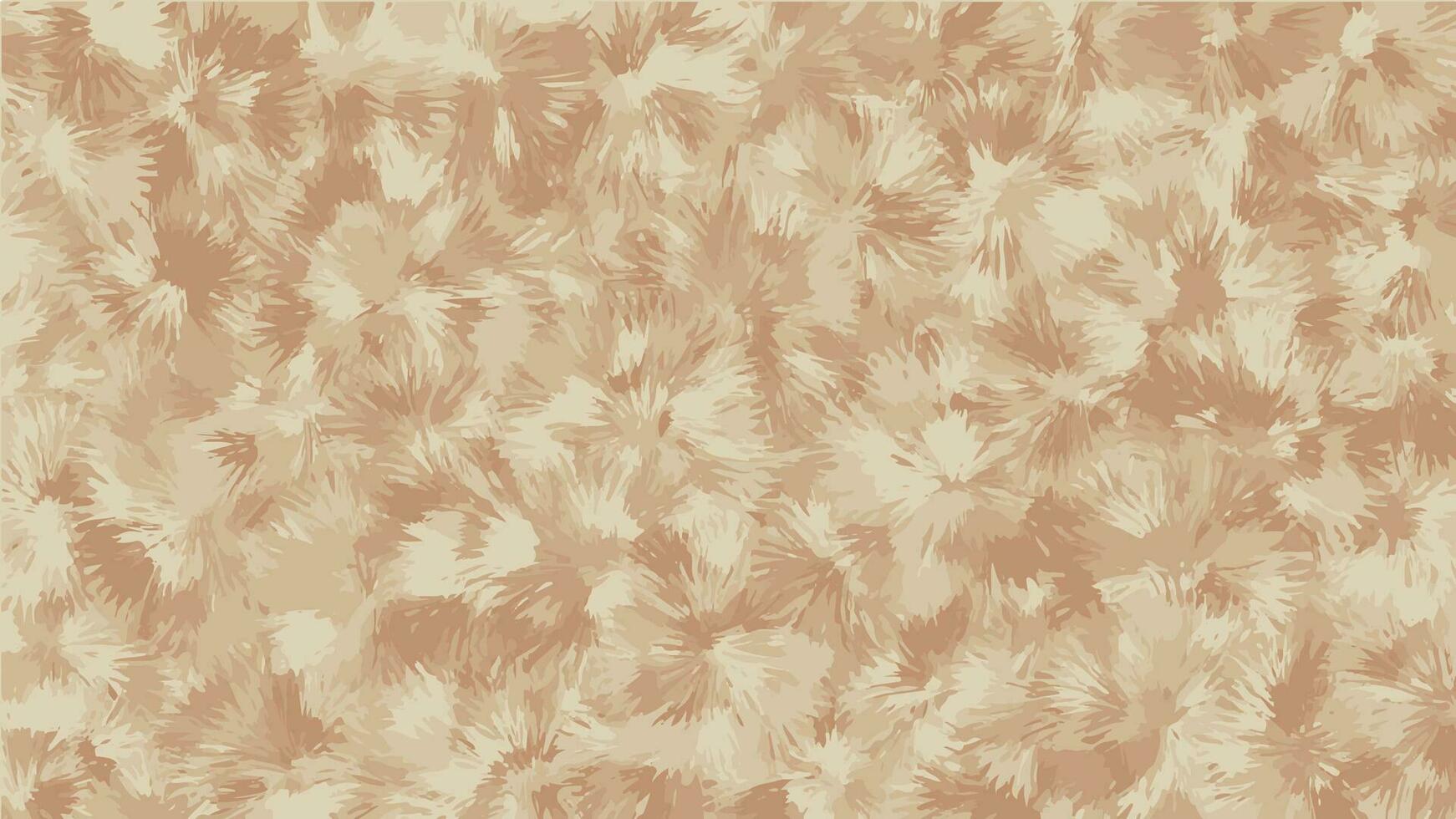 Beige fur texture. Sample of animal wool. Woolen textured template. Cozy warm fluffy background, blanket, throw. Imitation of shaggy fur. Vector. vector