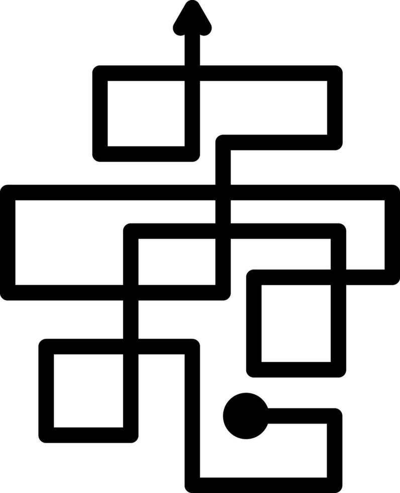 solid icon for complicated vector
