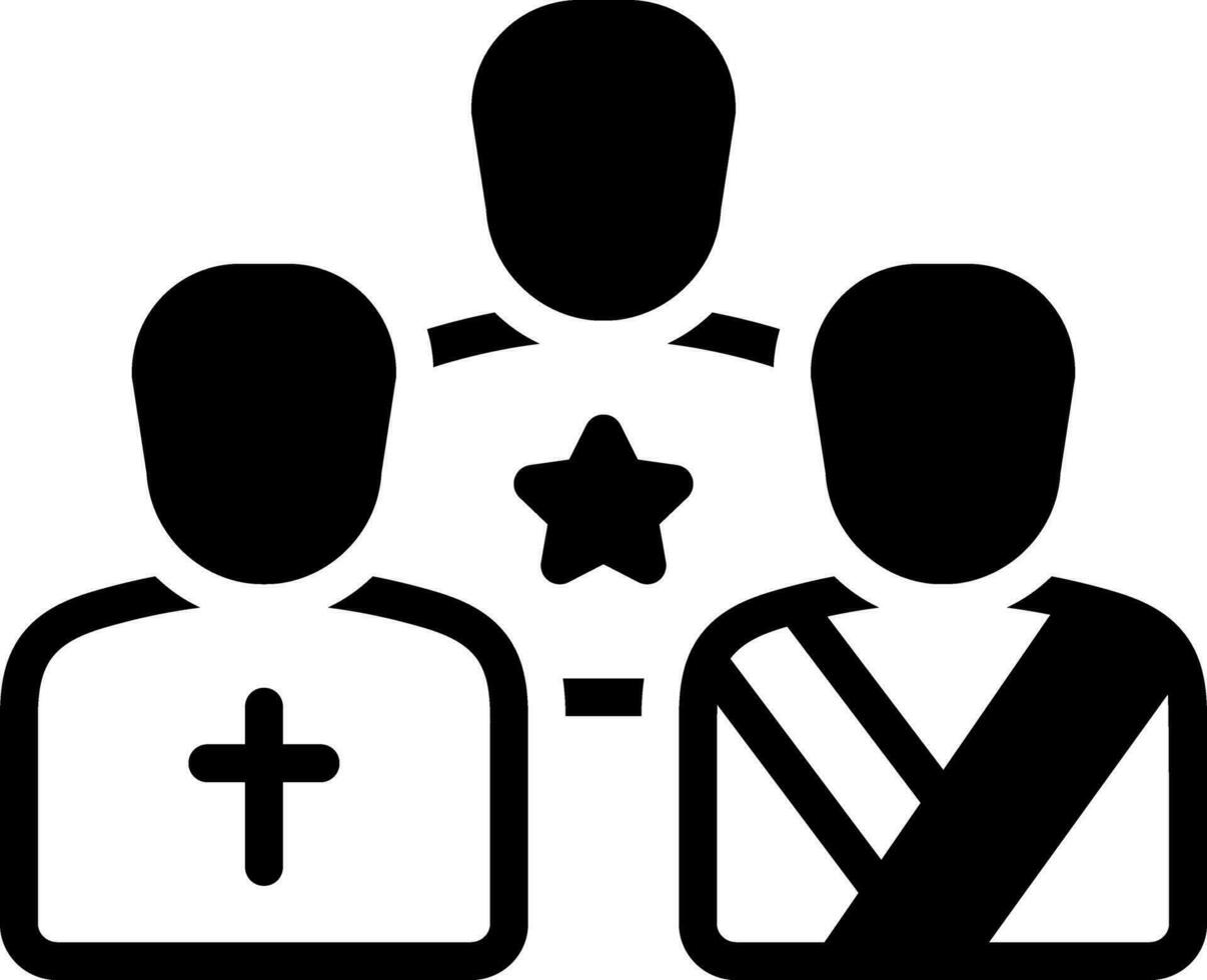 solid icon for ethnic vector