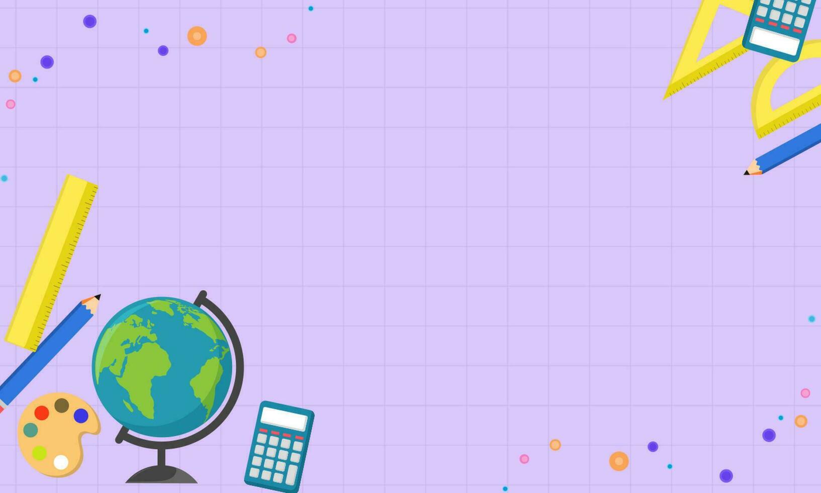 Back to school background 2 vector