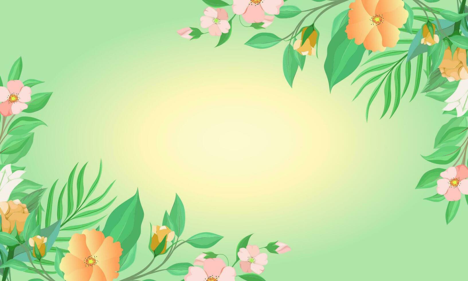 Nature Background Vector Design
